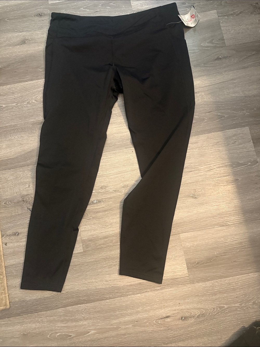 Baleaf Black High-Rise Workout Leggings